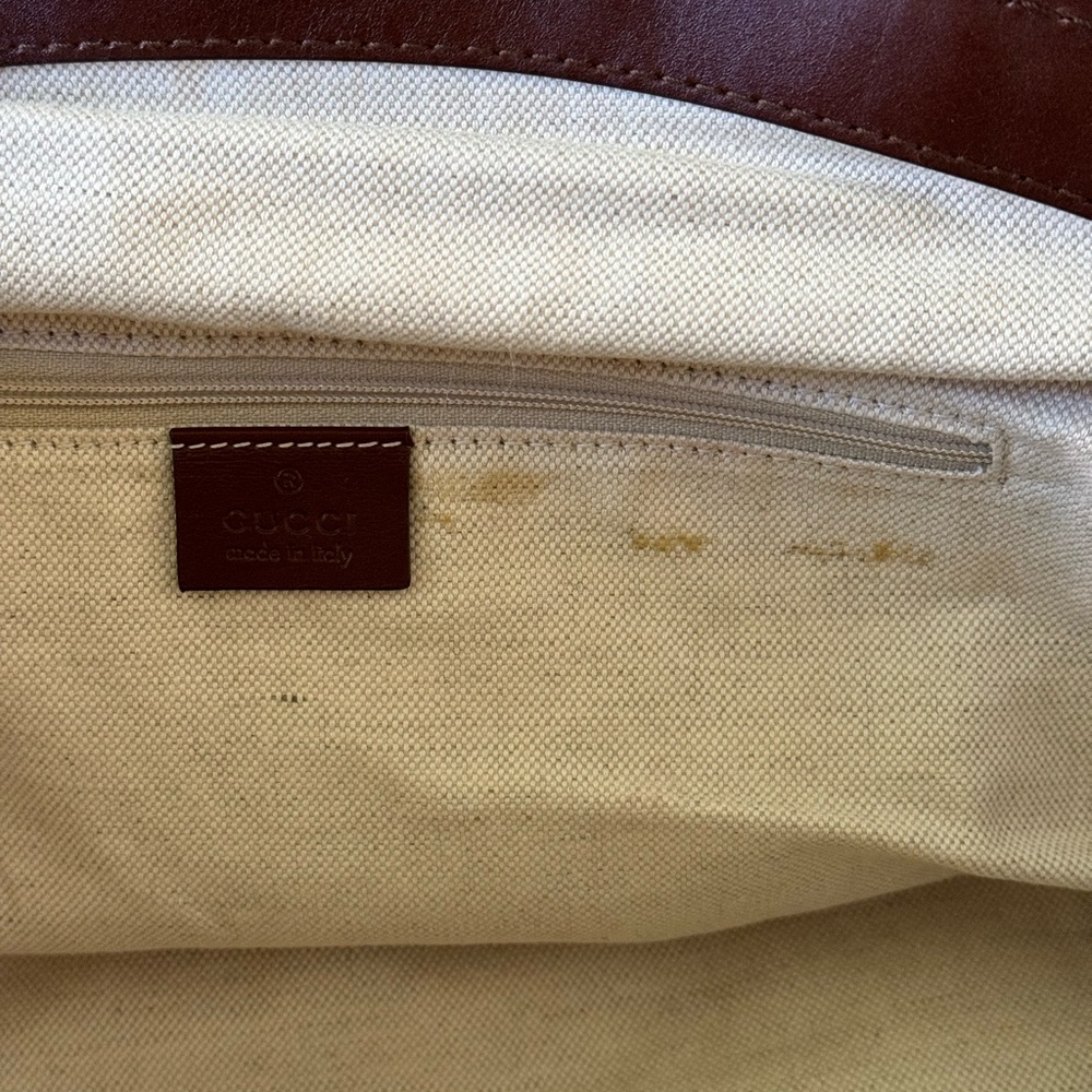 EUC Gucci GG Canvas Sukey Boston Bag (Beige) - Picture 16 of 16